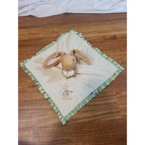 Kids Preferred I Love You Right Up To The Moon And Back Lovey Security Blanket